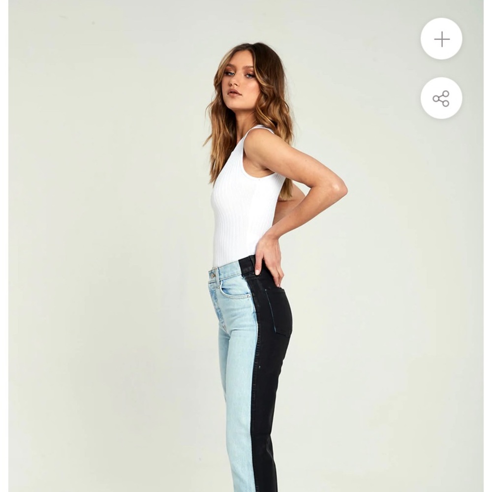 REVICE denim -Ex Boyfriend 2 toned jean. NEW w/o tags. Never worn. PRICE OBO